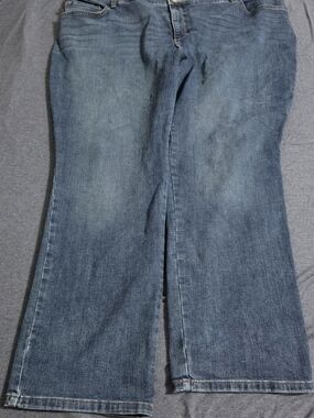 Plus Size Lee Relaxed FIT Women's Blue Denim Jeans